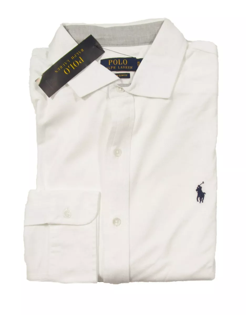 Ralph lauren white sales casual shirt