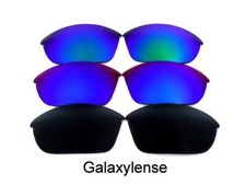 Galaxy Replacement Lenses For Oakley Half Jacket Sunglasses Black Blue Green