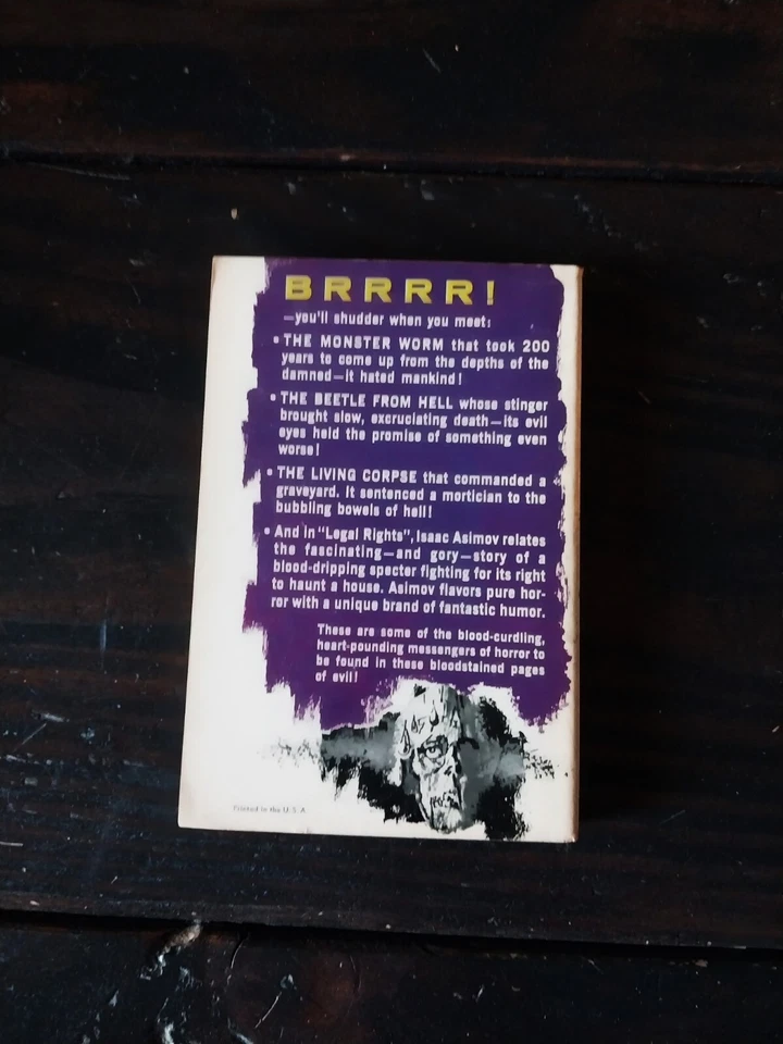 BR-R-R-! - Ten Tales To Chill You To The Bone - Bradbury Asimov Dahl Sturgeon - Image 3 of 4