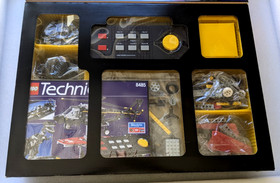 LEGO Technic 8485 Control Center II 1995 - Dinosaur Helicopter Airboat - New