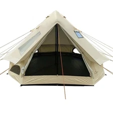 B2I Inflatable Tent for Camping No Center Pole, Small Blow up Glamping Yurt T...