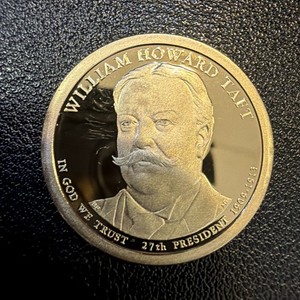 2013-S William Howard Taft Gem Proof Presidential Dollar F7640