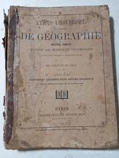Atlas Universel de GEOGRAPHIE de 1872 de Drioux et Leroy