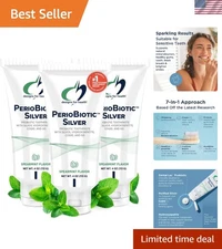 Gentle Whitening Toothpaste - Hydroxyapatite & Probiotics for Healthy Gums 4oz