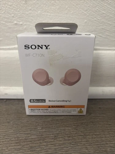 Sony WF-C710N True Wireless Noise Cancelling Bluetooth In-Ear Headphones Pink
