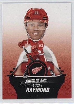2024 Credentials Arena Giveaways Bobbleheads Blue Back 25/25 Lucas Raymond 0y85