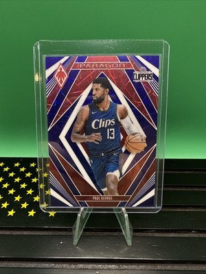 2023-24 Panini Phoenix Paul George Maroon Lazer #/275 Los Angeles Clippers 🔥