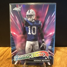 2024 Topps Chrome Football - Adonai Mitchell #FS-25 Future Stars (RC) ROOKIE 