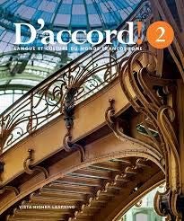 D accord!,  2019 Level 2, Student Textbook Supersite Plus Code (w/ vText)