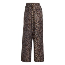 Women's Adidas Originals Multicolor Leopard Firebird Oversized Track Pants New