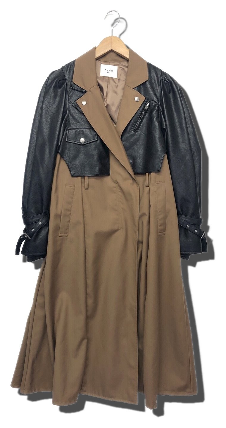 Ameri Riders Docking Coat 1010720191 Beige Size:S… - image 1