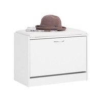 Sobuy Schuhbank,Sitzbank,Schuhregal, Schuhkipper,Mit 1 Klappe, FSR16-W