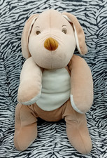P25/ SUCRE D' ORGE  DOUDOU PELUCHE RANGE PYJAMA CHIEN BEIGE 40CM ANCIEN NEUF