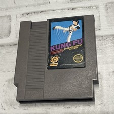 Kung Fu (Nintendo NES, 1985) Cleaned, Tested, & Working - Authentic 5 Screw VGC