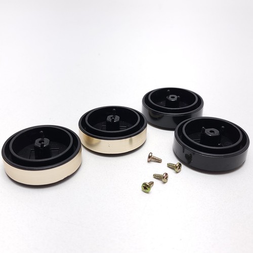 Stereo Component Feet Set Of 4 Receiver Amplifier HiFi Audio Gear 2" - Picture 1 of 4