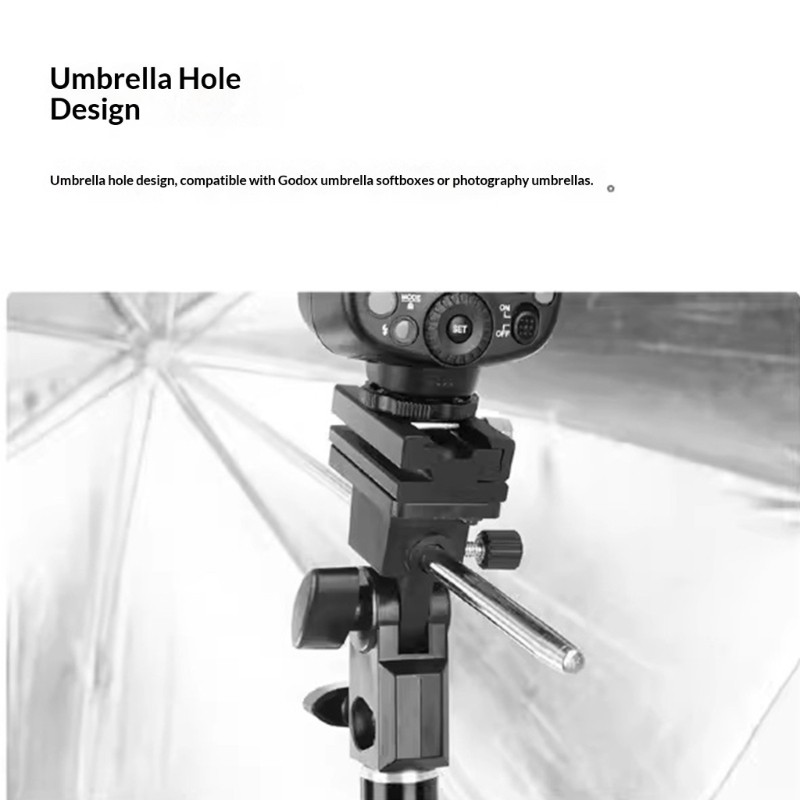 Detachable Hot Shoe Speedlite Bracket Professional Camera Flash ...