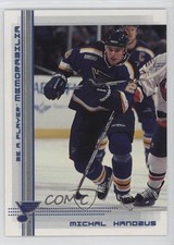 2000-01 ITG Be A Player Memorabilia Sapphire 73/100 Michal Handzus #198 1o3