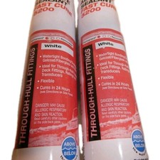 3M Marine Boat 2 ADHESIVE SEALANT FAST CURE 5200 WHITE 06520 with Nozzle Tip