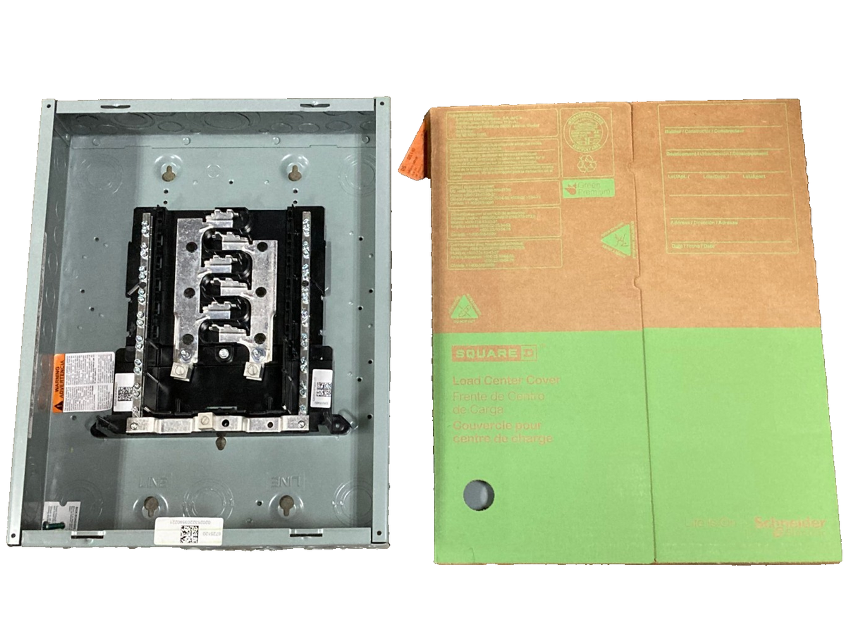 Square D - HOM2040L125PC Square D Convertible Mains (Lugs) Load Center...