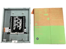 Square D Homeline 125A Indoor Main Lug Plug-On Neutral Load Center HOM1224L125PC