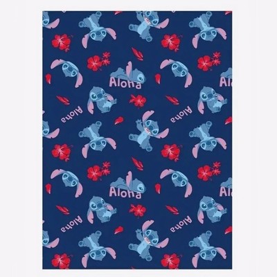 Stitch Aloha Decke - Flannel Decke - Kuscheldecke - 110 cm x 150 cm