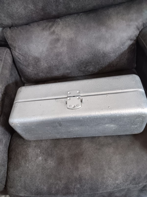 UMCO Aluminum Tackle Box USA 🇺🇸 Vintage Fold Out Trays. Display   18L 6.5 6.5