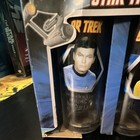 Set Of 4 Star Trek Drinking Glasses Box Damaged But Glasses Never Used — photo 2