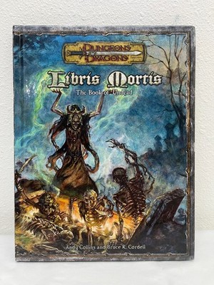 Dungeons and Dragons 3e Libris Mortis: The Book of the Dead - Hardcover