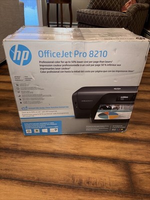 SEE NOTES HP OfficeJet Pro 8210 Wireless Color Printer, D9L64A#B1H