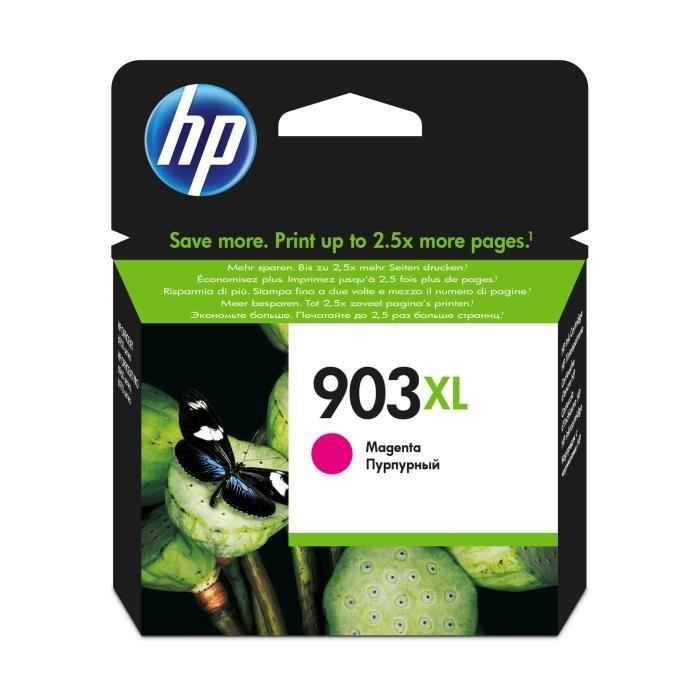 Cartouche d'encre de rechange HP 903XL magenta jet d'encre pour imprimante bureautique T6M07AE
