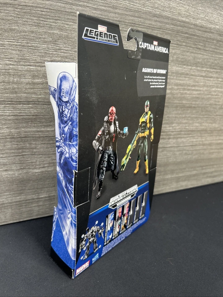 Hasbro Marvel Legends Infinite Series 2013 Calavera roja Agentes de Hydra en paquete Foto 4 de 4