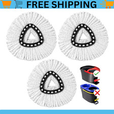 3 Pack Mop Replacement Heads for O cedar Mop Replace Head Machine Washable