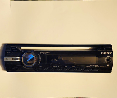 Sony CDX-GT360MP 1 DIN In-Dash CD Player Receiver w/ AUX, Detachable Face