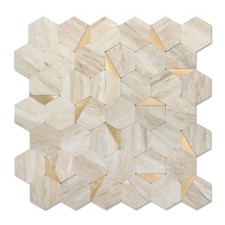 Oyasimi 20 feuilles dosseret hexagonal peler et coller pour chauffage mural cuisine