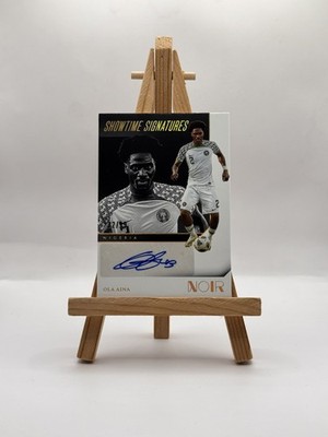 2024-25 Panini Noir FIFA Ola Aina 22/49 Auto Gold Showtime Signatures #SO-OLA