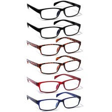 Lesebrille 6 Stück Anti-Blaulicht Brille Her...