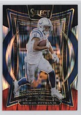 2024 Panini Select Concourse Black & Red Shock Prizm Michael Pittman Jr #83 1g57