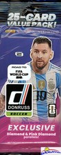 2025/26 Panini Donruss Road to FIFA WORLD CUP Soccer EXCLUSIVE JUMBO FAT Pack