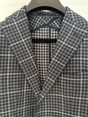 Tagliatore Blau Blue Made in Italy Sakko Blazer 2 Button Size Similar To m/50 - Bild 2 von 7