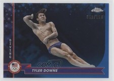 2024 Topps Chrome US Olympic & Paralympic Team and Hopefuls /150 Tyler Downs lh0