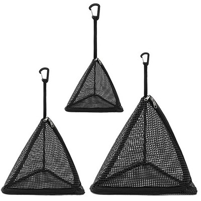 Faltbare Netztasche Praktisches Dreieck Trocknenetz für Camping und Picknick