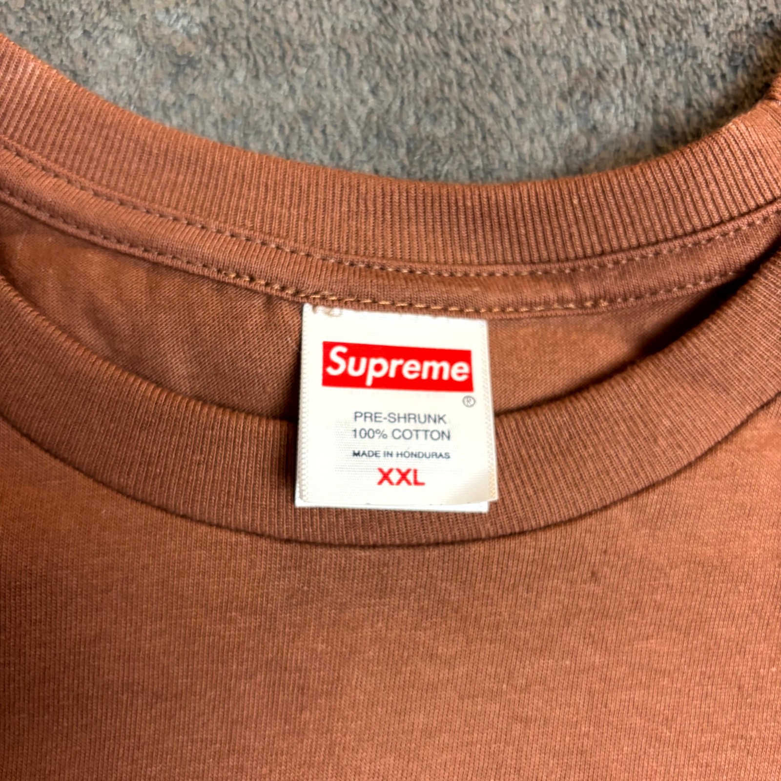 Supreme Tyler The Creator Photo Tee 2XL Brown Graphic T-Shirt Cotton Mens New thumbnail 3