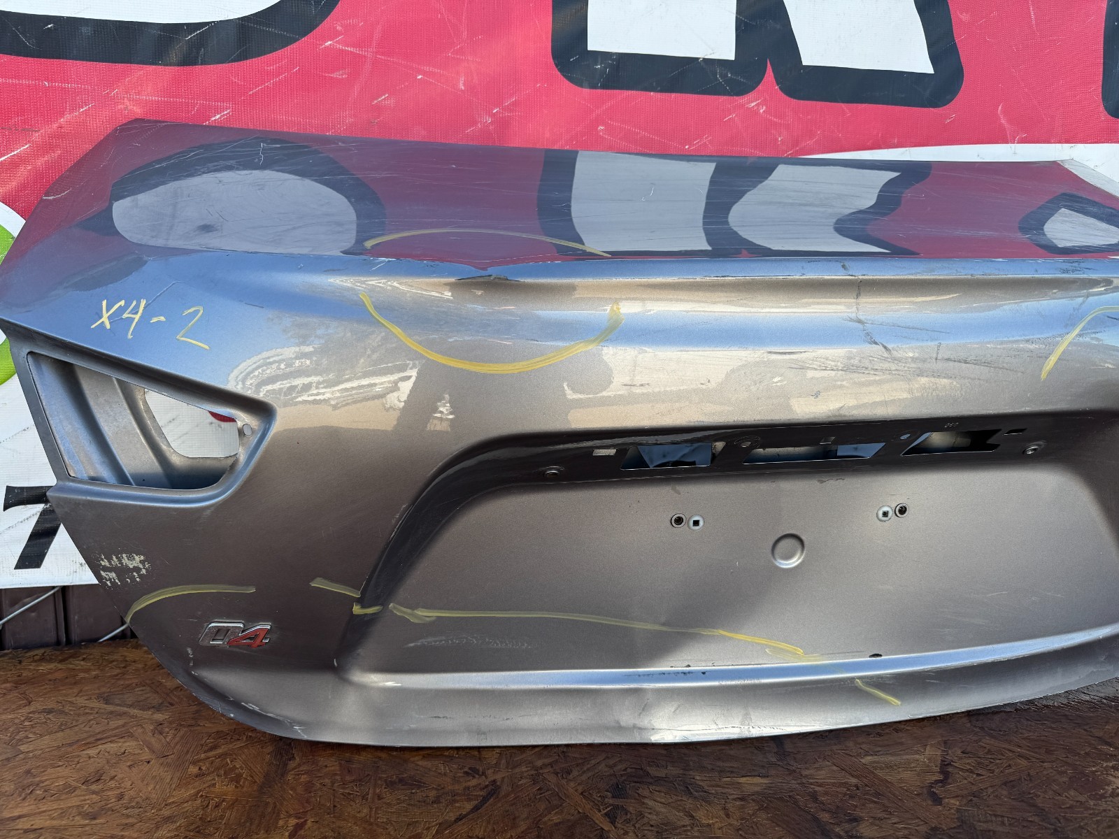 2014 2015 2016 2017 2018 2019 2020 MASERATI GHIBLI Q4 REAR TRUNK LID
