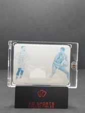 2022-2023 Panini Flawless Basketball Kevin Love Bill Russell 1/1 Cyan Plate