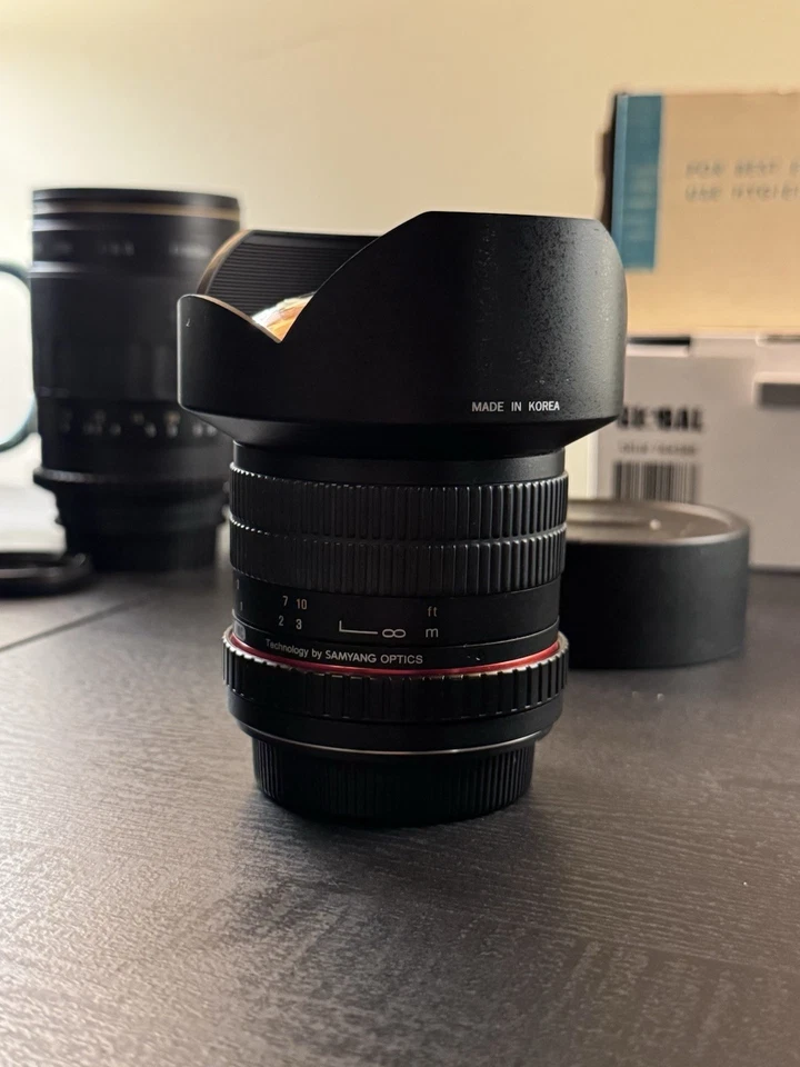 Lente ultra gran angular ROKINON 14 mm f/2,8 (perfecto estado) Foto 4 de 4