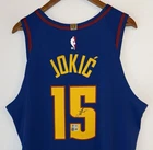 Nikola Jokic Signed Denver Nuggets Nike ADV NBA Authentic Auto Jersey USASM BAS