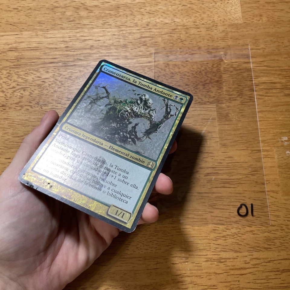 💀Skullbriar, the Walking Grave MTG Oversize Craneozarza la Tumba Andante Sp L01 - Image 3 of 4