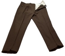 No2 Officer's Trousers British Army Peak Straight Backed Uniform Dress W34"