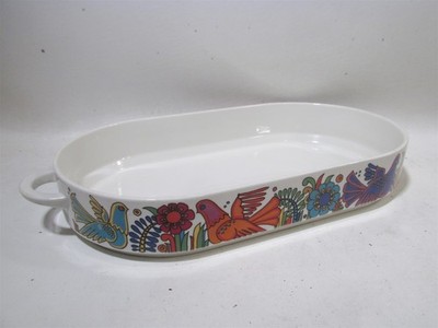 Midcentury Villeroy & Boch Acapulco 13” Roaster Casserole Dish