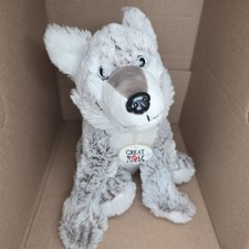2015 Great Wolf Lodge Plush-Grey/White-Souvenir,stuffed animal,toy,kids,teddy